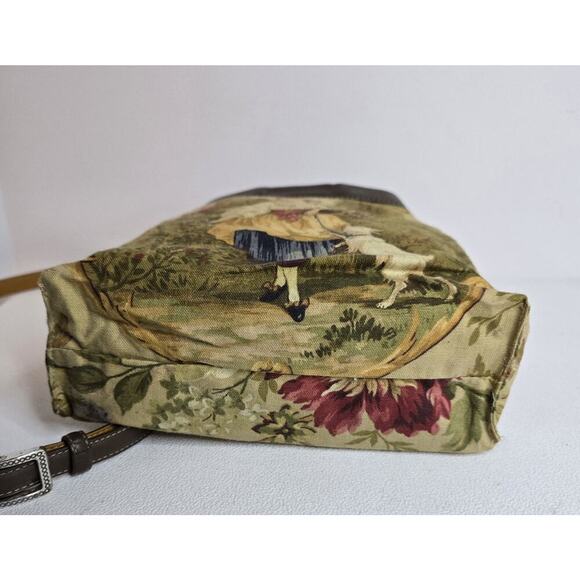 Vintage BRIGHTON JODI Romantic/Victorian 2 in 1 Reversible Crossbody Bag - Picture 7 of 16